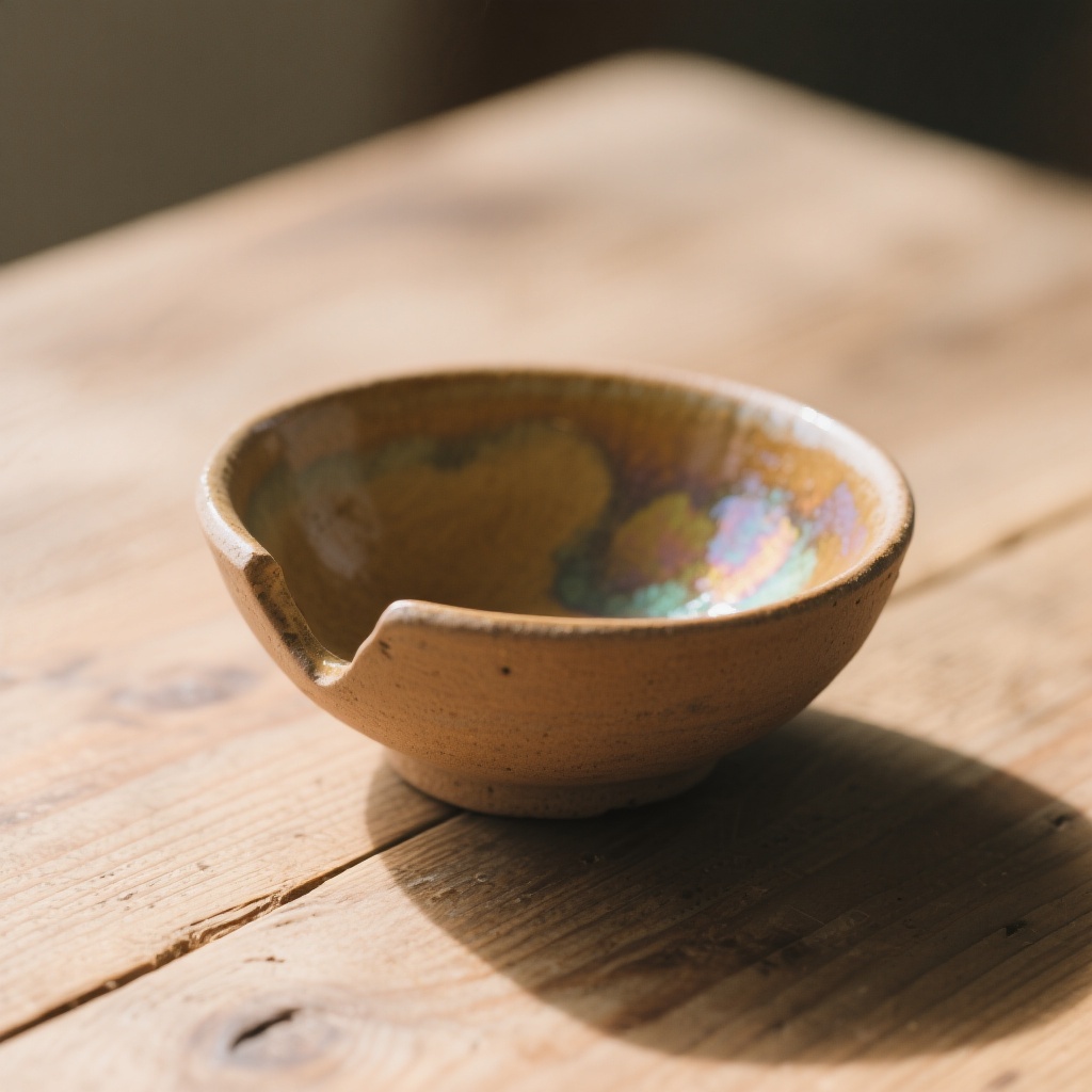 Ghost Pottery: Inverted Memory � a bowl that curves inward where it should curve out
